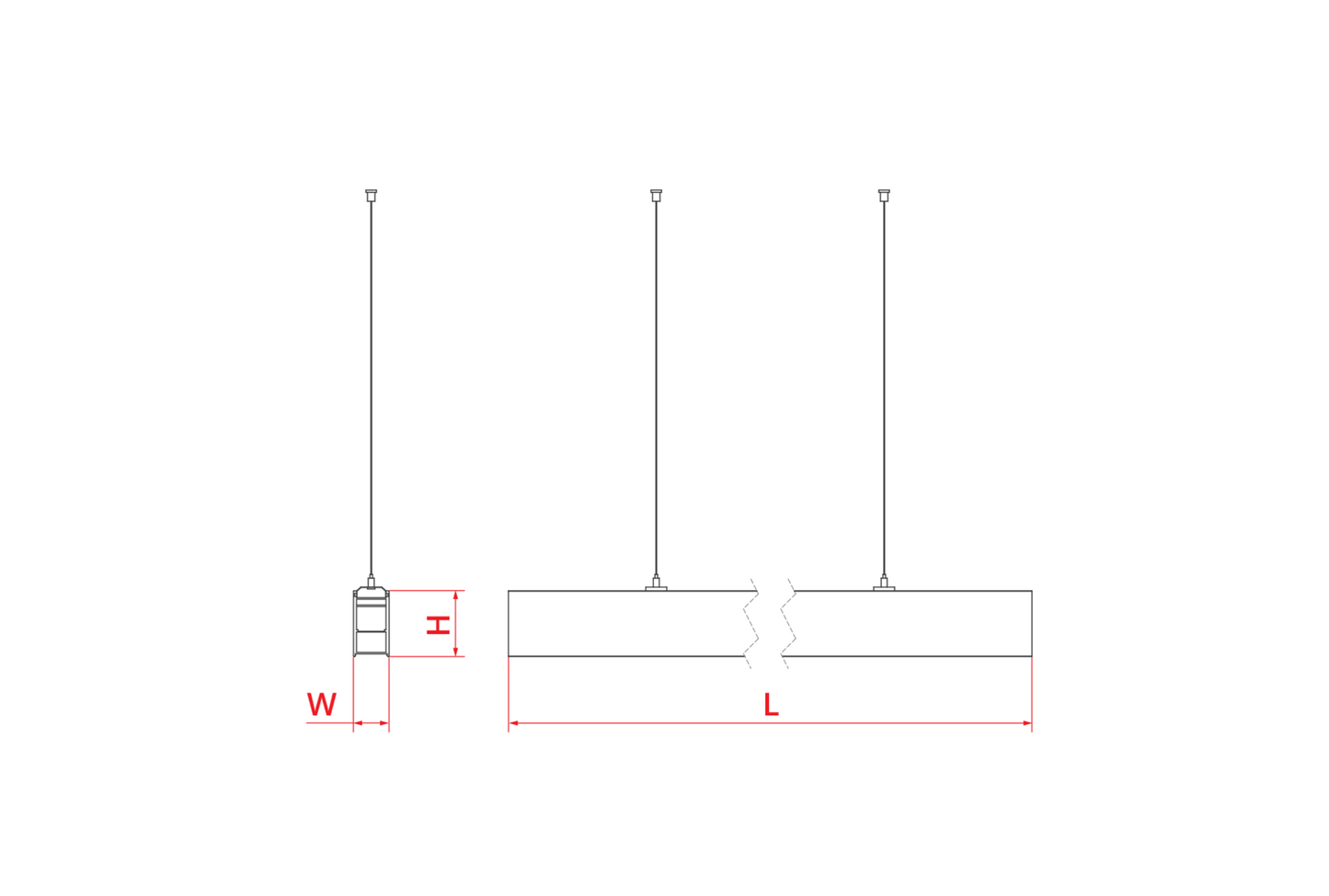 Leuchte SERPENT-PLUS ZW Up & Down