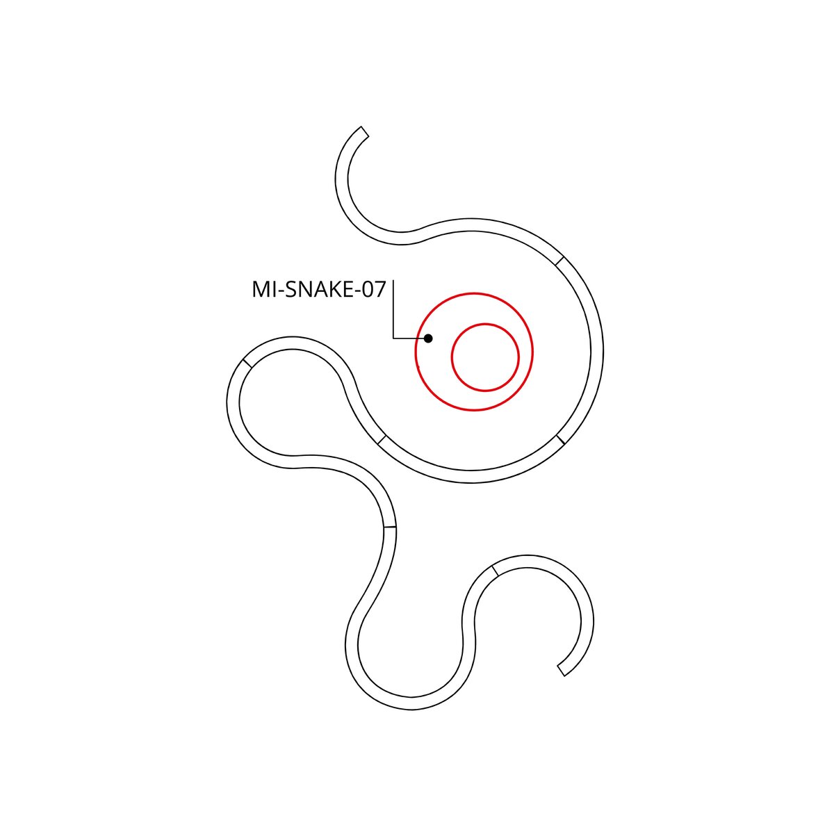 Leuchte MI-SNAKE-07