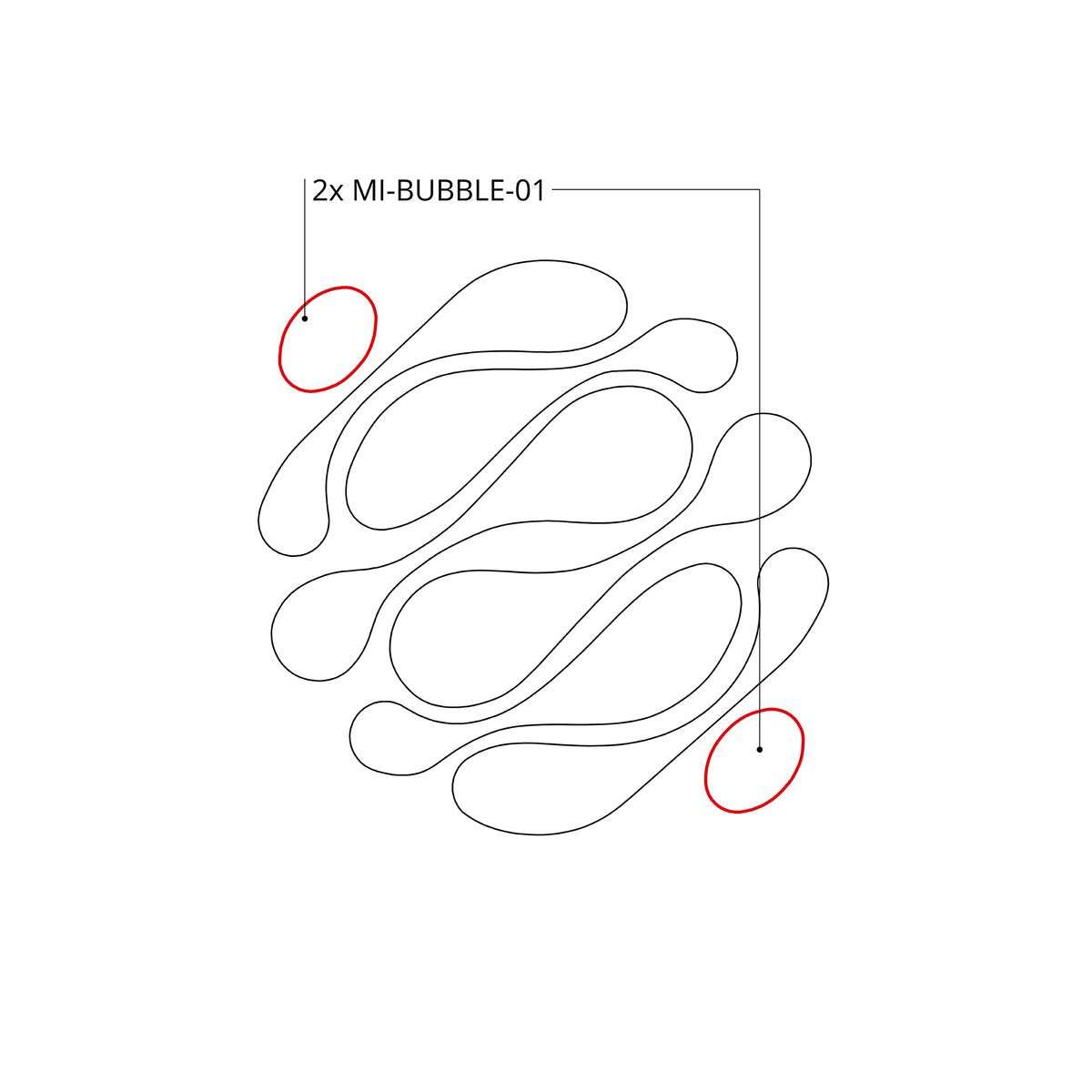 Leuchte MI-BUBBLE-01