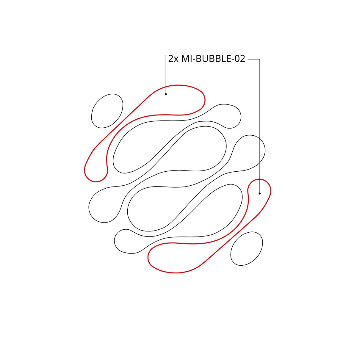 Leuchte MI-BUBBLE-02