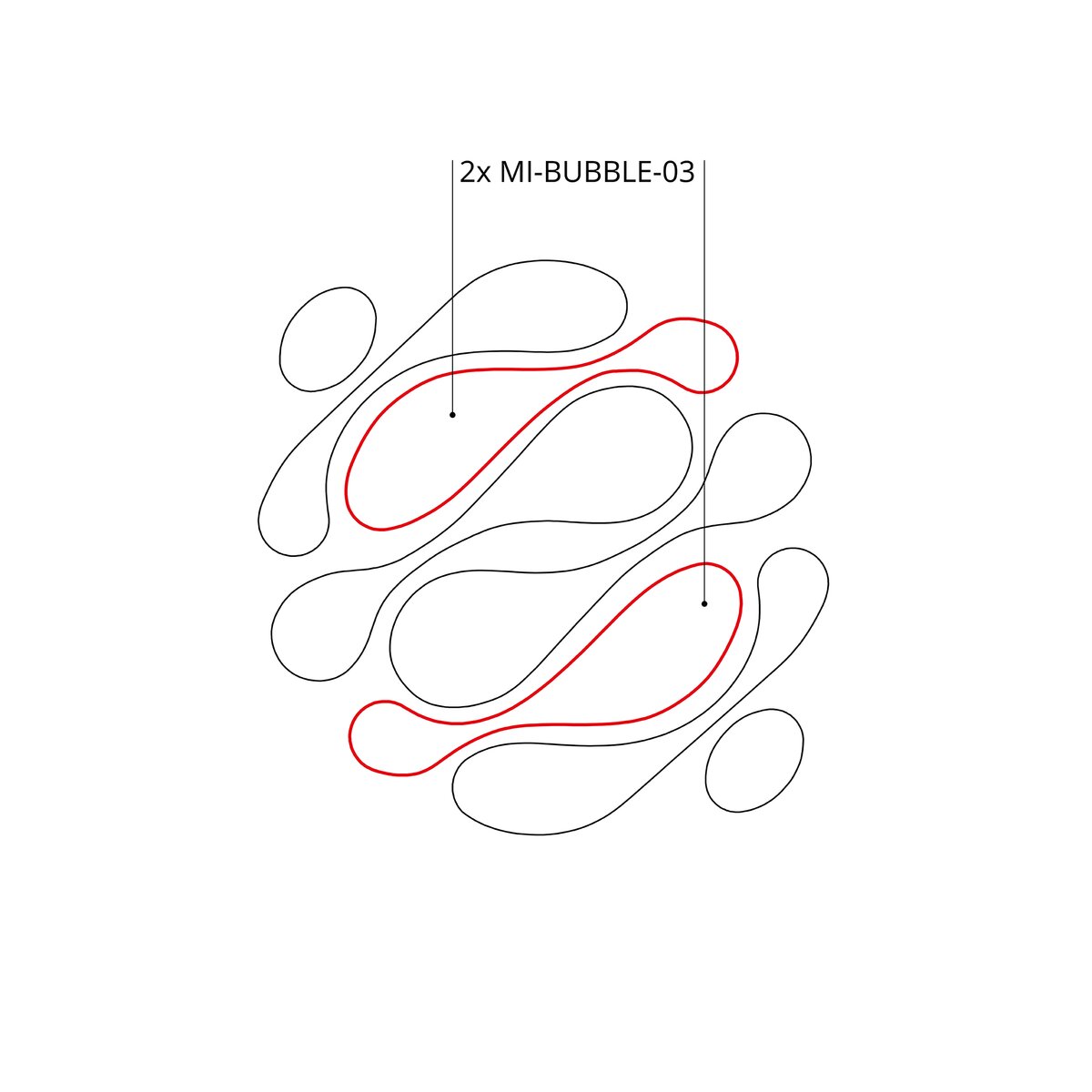 Leuchte MI-BUBBLE-03