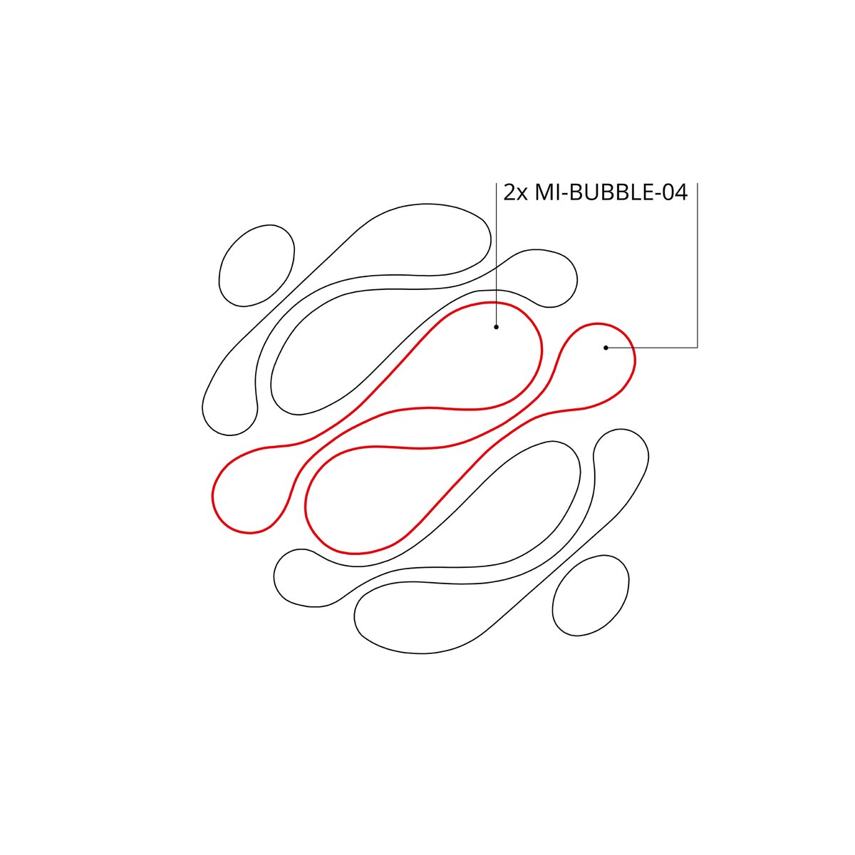Leuchte MI-BUBBLE-04