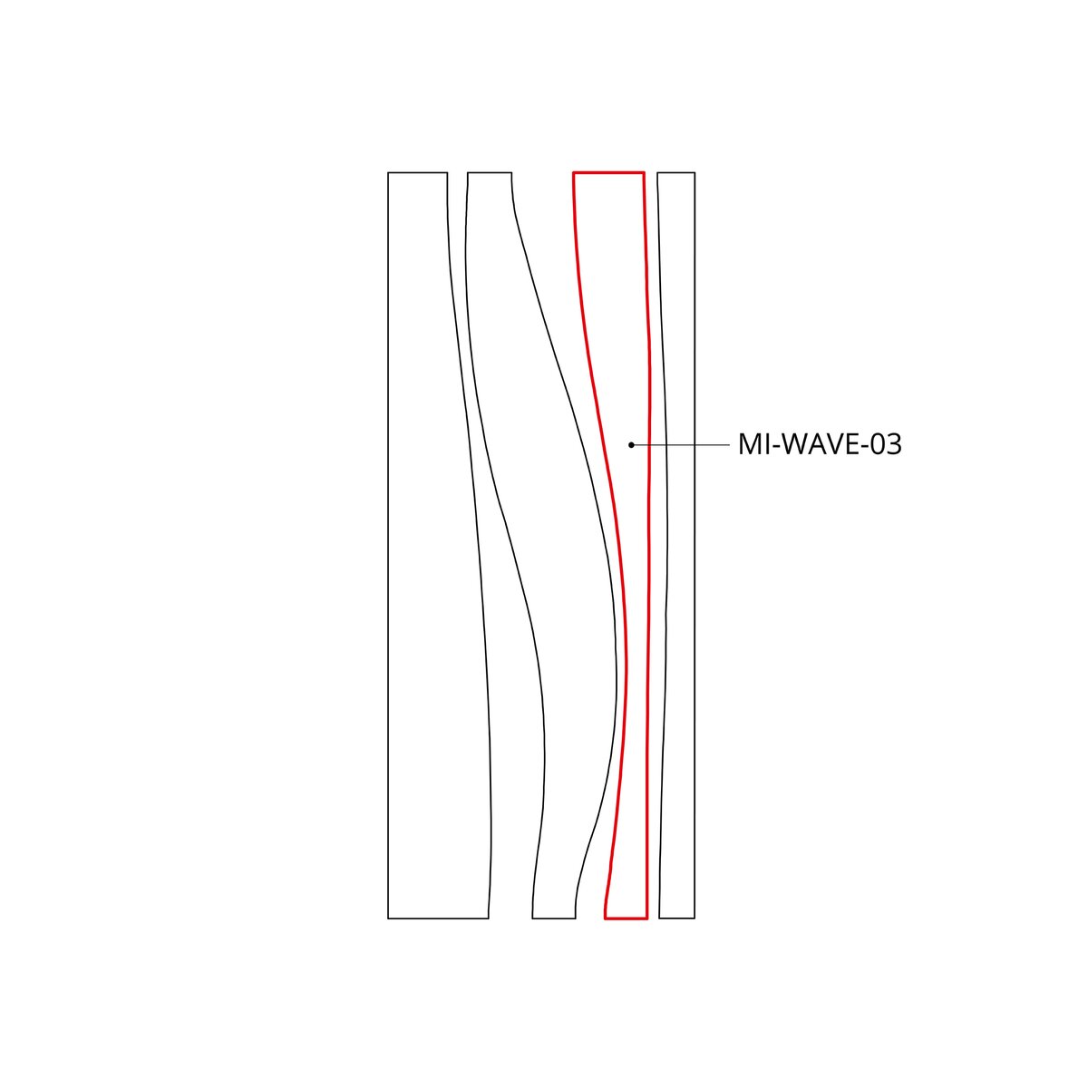 Leuchte MI-WAVE-03