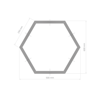 Leuchte HEXA-H-1